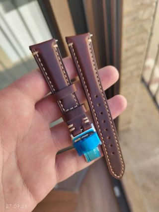 Correa de Piel para Reloj 20mm
