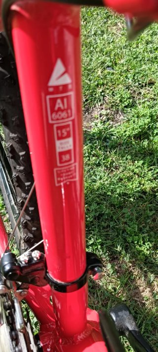 Bicicleta Montaña Al 6061 Roja 15