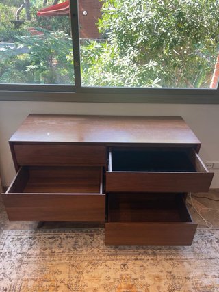 Conjunto Muebles Antón El Corte Inglés Nogal