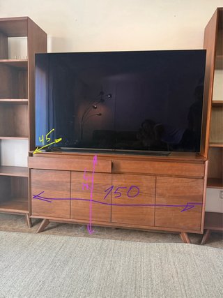 Conjunto Muebles Antón El Corte Inglés Nogal