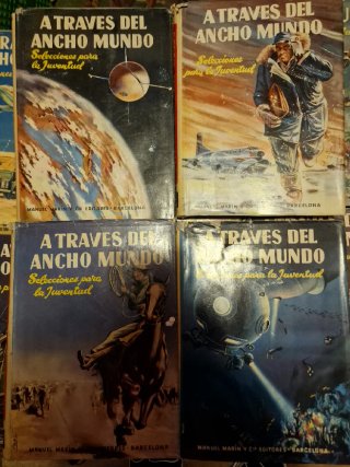 Enciclopedia Vintage A Través del Ancho Mundo