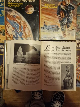 Enciclopedia Vintage A Través del Ancho Mundo