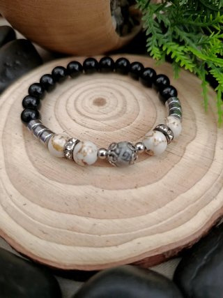 Pulsera Elástica de Cuentas