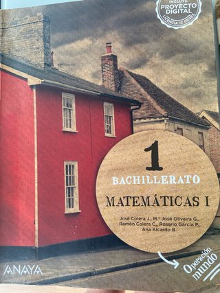 Matemáticas I 1 Bachillerato