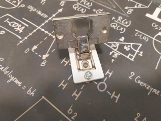 Bisagras para lavadora integrable