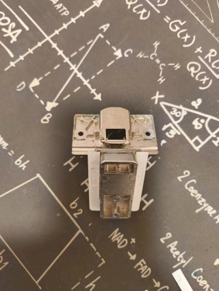 Bisagras para lavadora integrable
