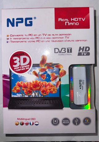Reproductor TDT NPG HDTV NANO 3D