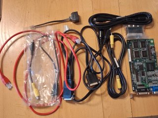 Placa Base Matrox y Cables Variados