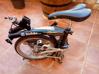Brompton C-Line Negra 2v + Maleta