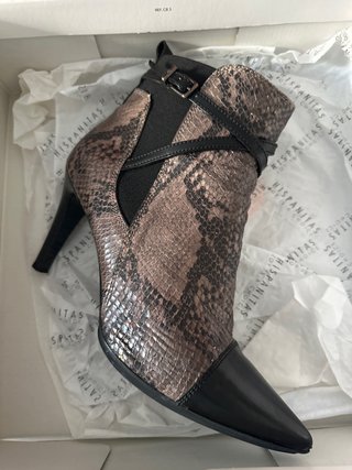 Botines Hispanitas Estampado Animal