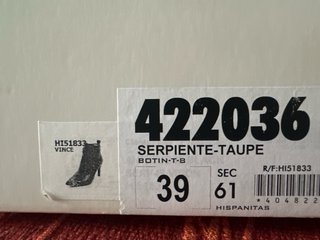 Botines Hispanitas Estampado Animal