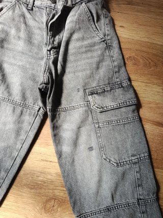Pantalones vaqueros Bershka marrones