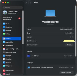 MacBook Pro 16 M2 Pro (2023) 16GB RAM 512GB SSD