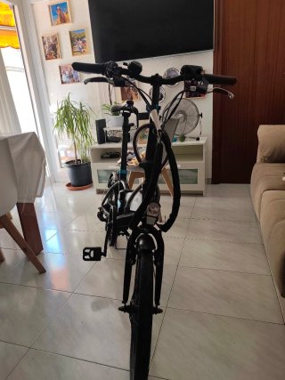 Bicicleta Eléctrica Plegable B'TWIN SHOEI