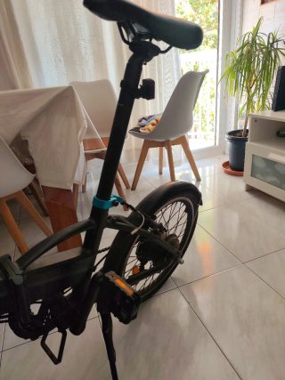 Bicicleta Eléctrica Plegable B'TWIN SHOEI