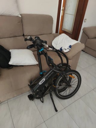 Bicicleta Eléctrica Plegable B'TWIN SHOEI