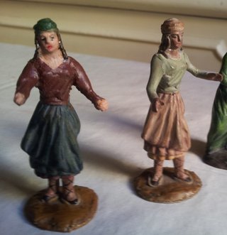 Figuras de Belén 7 cm - Oro 1960