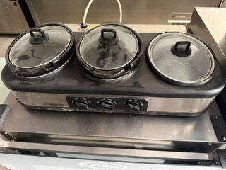 Calentador de comida Ambiano 3 ollas