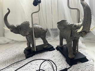 Set de 2 Lámparas de Mesa Zara Home Elefante