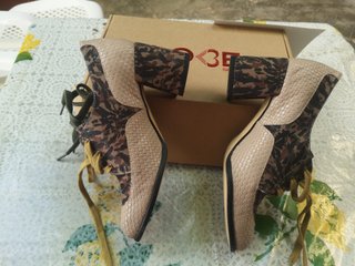 Zapatos de piel mujer tacón medio