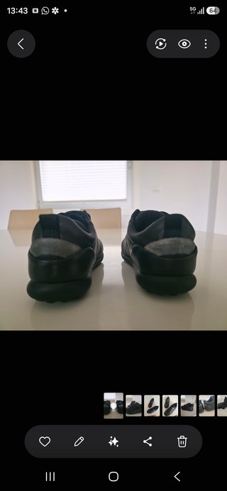 Zapatos Camper de Piel Negros Talla 31