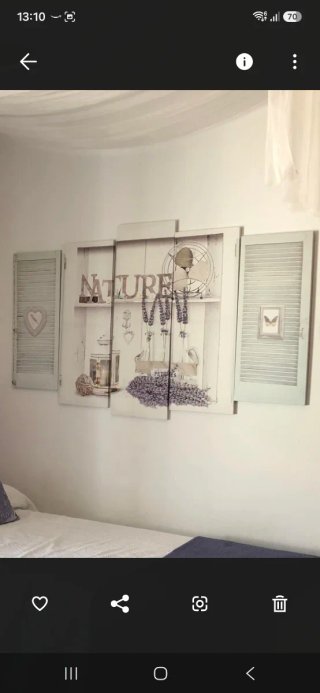 Cuadro Decorativo Vintage Floral