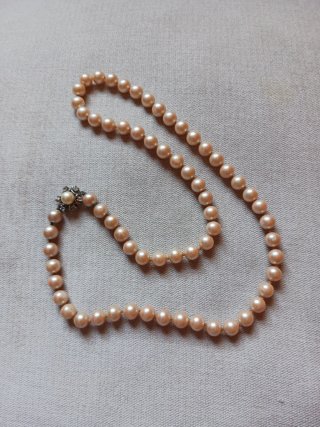 Collar Perlas Majorica Cierre Plata