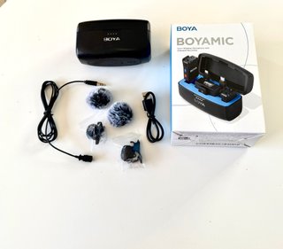 Micrófonos inalámbricos BOYA BOYAMIC