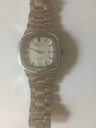 Reloj Patek Philippe Plateado
