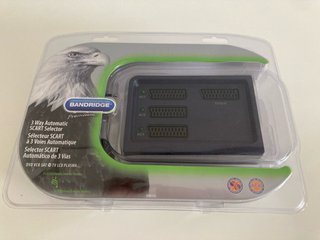 Conmutador RGB SCART 3 Vías Bandridge SVB7733