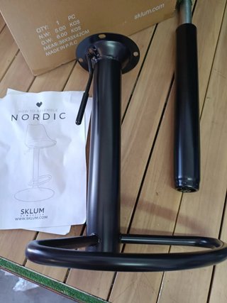 SKLUM Taburete alto regulable Nordic