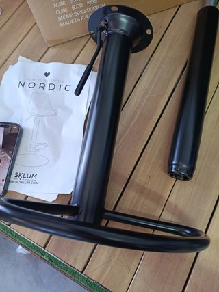 SKLUM Taburete alto regulable Nordic