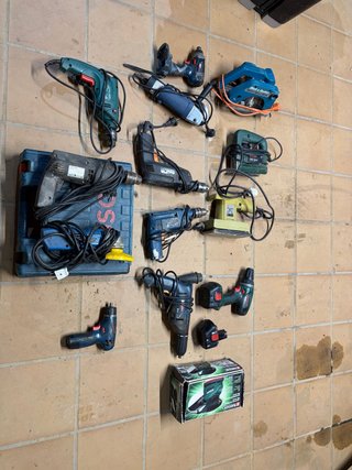Set de herramientas eléctricas para bricolaje