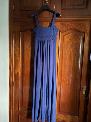 Vestido de fiesta azul El Corte Inglés