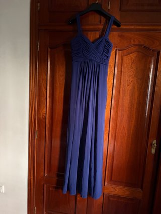 Vestido de fiesta azul El Corte Inglés