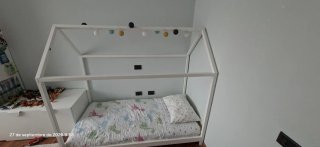 Cama Infantil Montessori Blanca