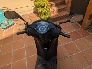 Scooter Honda Negra