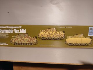 Maqueta Tanque German Sturmpanzer IV 1/35