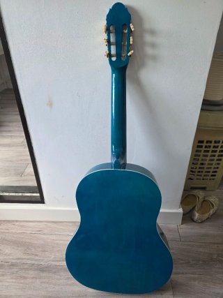 Guitarra Acústica Azul