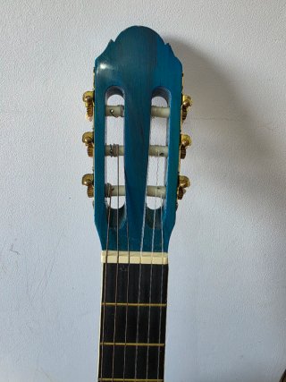 Guitarra Acústica Azul