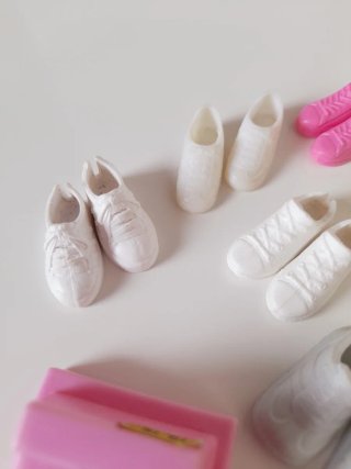 set negozio di scarpe Barbie