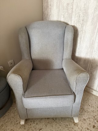 Sillón Orejera Gris