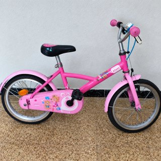 Bicicleta infantil rosa Btwin
