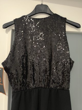 Vestido Negro de Lentejuelas