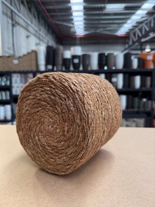 Cubremaceta de Fibra Natural 17x15 cm