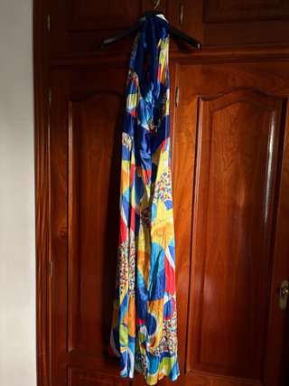 Vestido de Fiesta Largo Multicolor