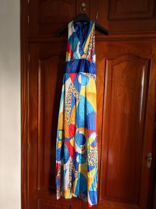 Vestido de Fiesta Largo Multicolor
