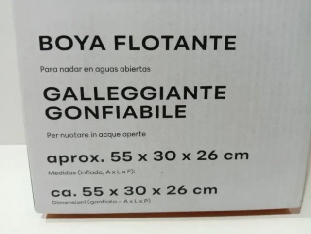 Boya Flotante Crivit Naranja