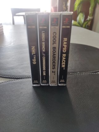 4 Juegos PlayStation 1 (PS1)