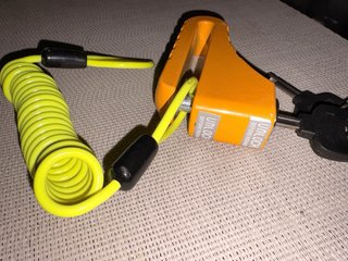 Candado disco moto/scooter antirrobo